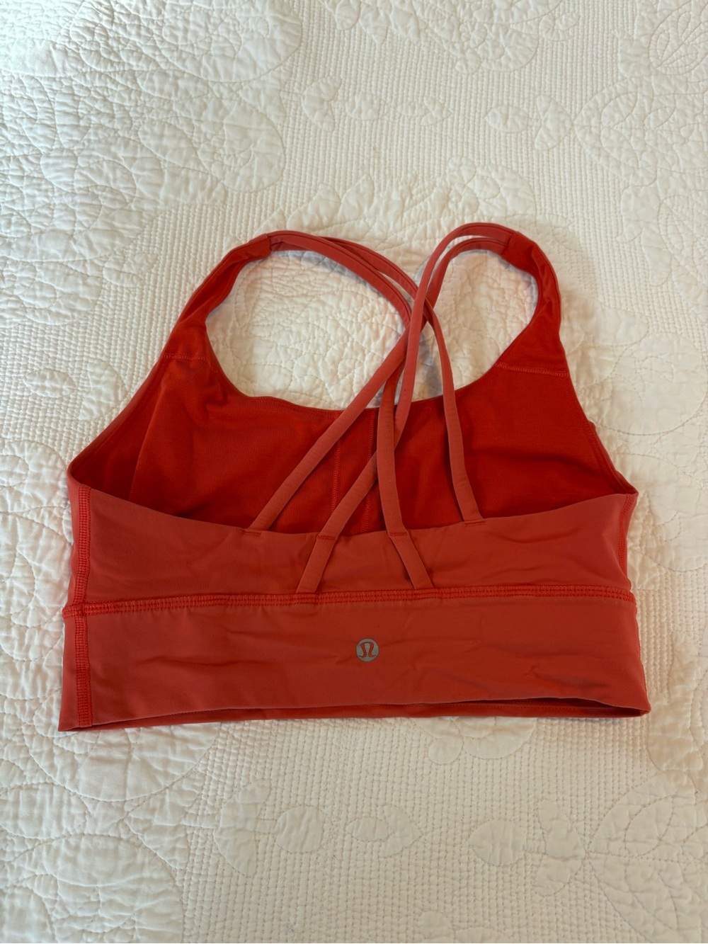 lululemon athletica Red Strappy Back Sports Bra